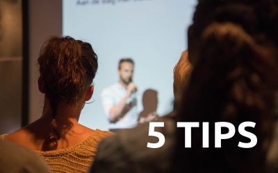 5 tips voor een goede presentatie